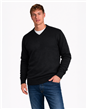 5459 - Sweater Escote V Panal Liso