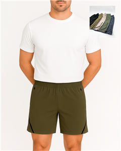 3924 - Short Deportivo C/ Tajo Y Bolsillo C/ Cierre