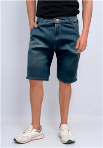 419 - Bermuda Jean Elastizado Moda Óxido