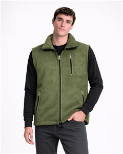 512 - Chaleco Micro Polar Con Bolsillo Y Cierres