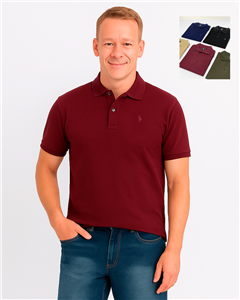 7397 - Chomba Piqué Neon Polo Logo Bordado